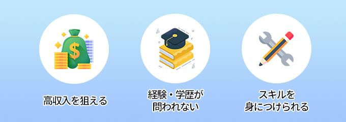 風俗のボーイの仕事に就くメリット